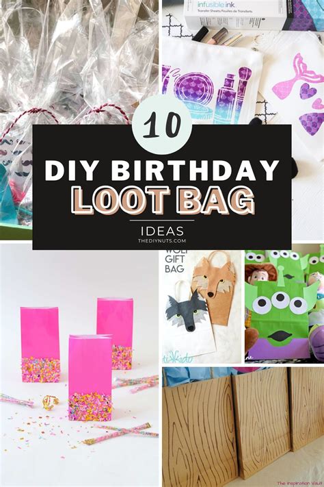 useful loot bag ideas|12 Easy DIY Loot Bag Ideas For Your Next Birthday Party Favor.